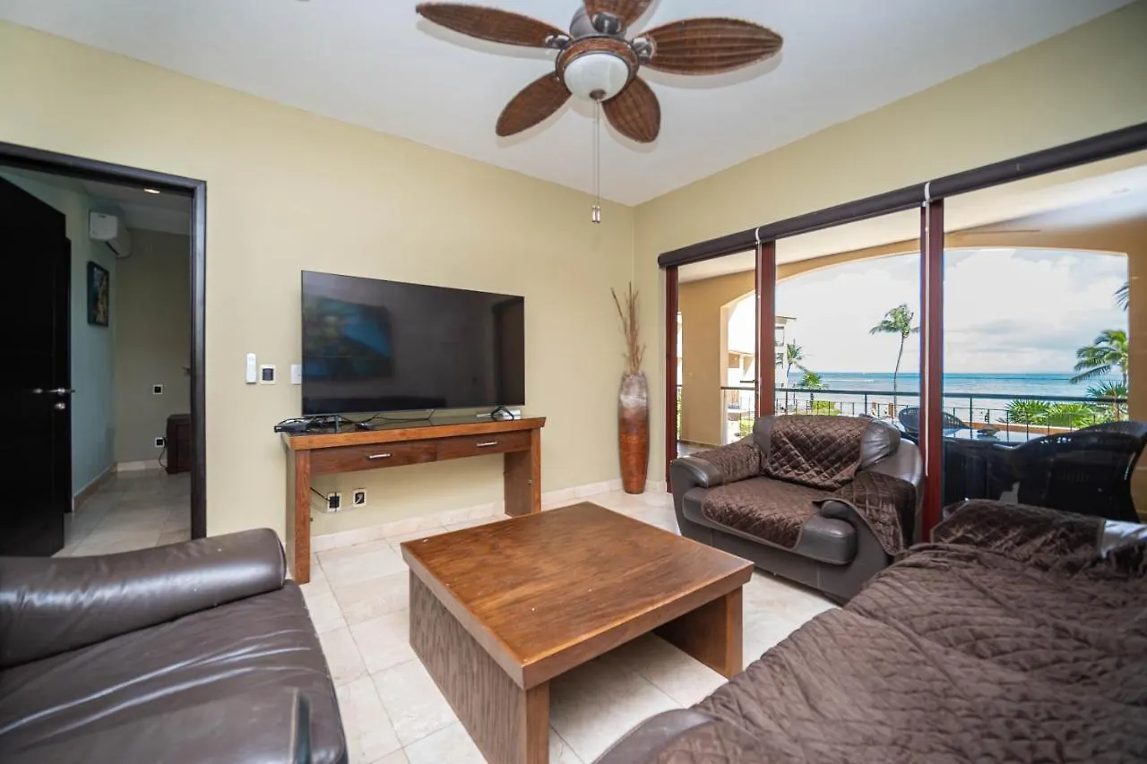 202 C - Apartment In First Line Of Beach With Direct Access To The Beach Playa del Carmen Messico